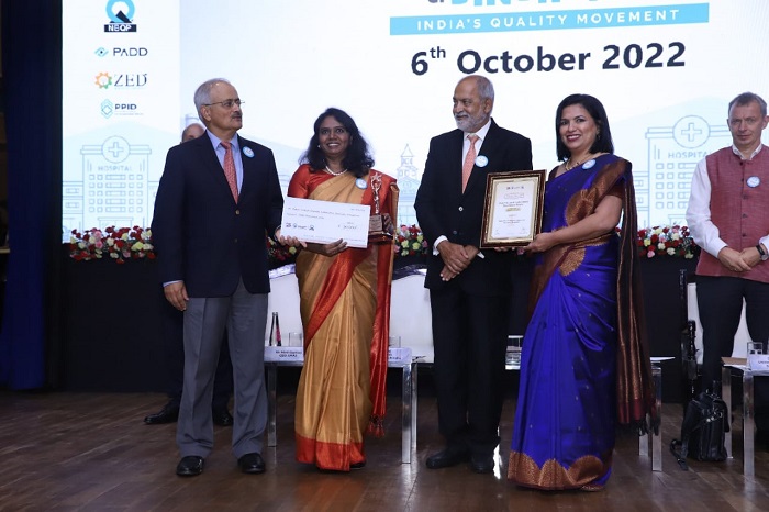 Sakra World Hospital, Bangalore Bags India’s First National Award For Laboratory Excellence From QCI