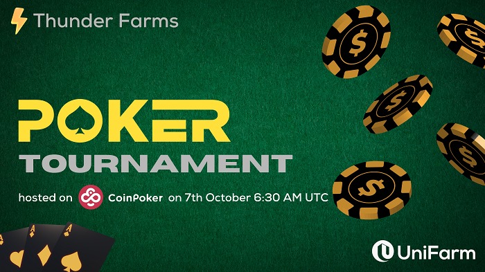 Thunderfarm launches Crypto Poker Tournemant on Coinpoker