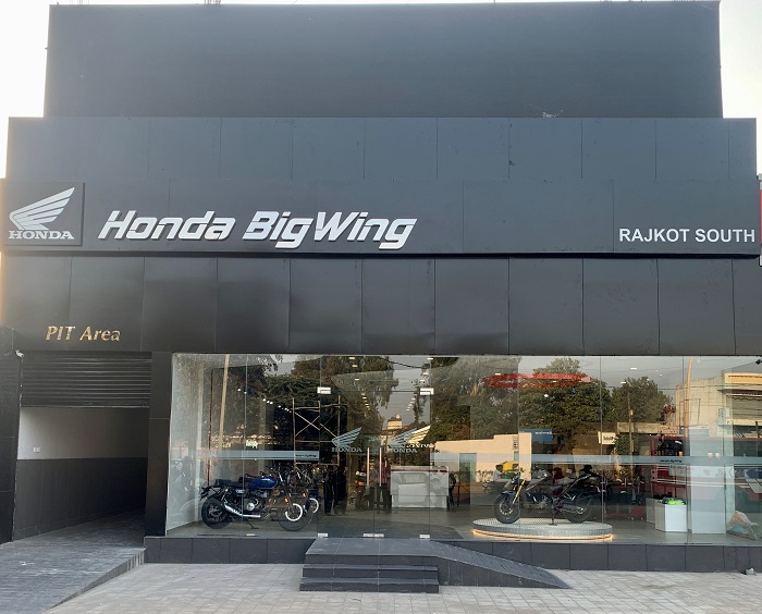 HMSI inaugurates BigWing in Rajkot (Gujarat)
