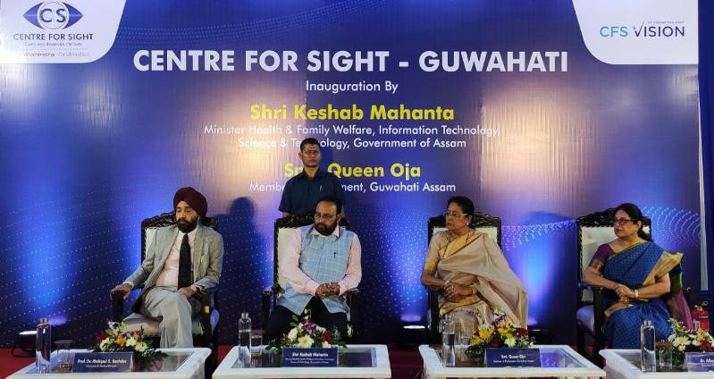 Centre For Sight Group of Eye Hospitals launches its new Centre in Guwahati