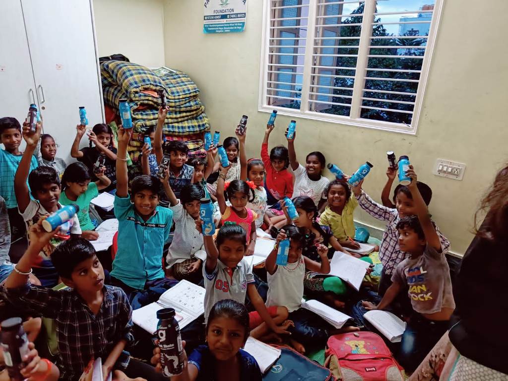Lil’Goodness distributes milkshakes to kids across and NGOs