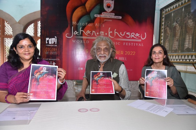Jaipur City to Host ‘jahan-e-khusro’ Music Festival