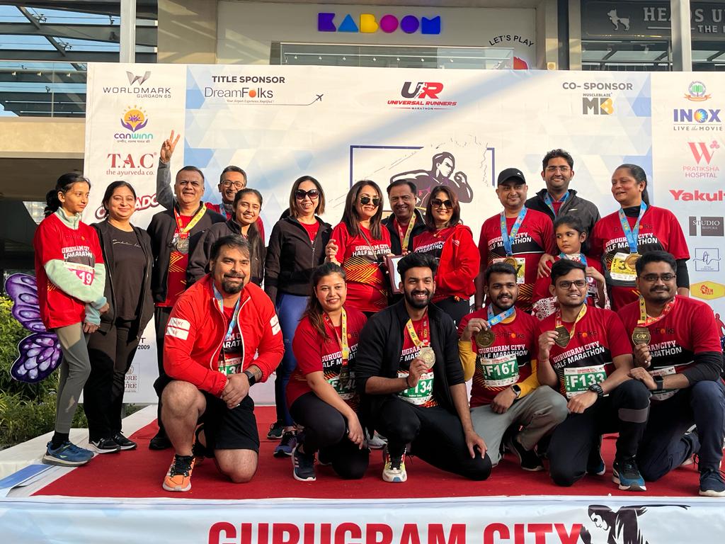 DreamFolks Gurgaon Marathon ‘Run for Unity’