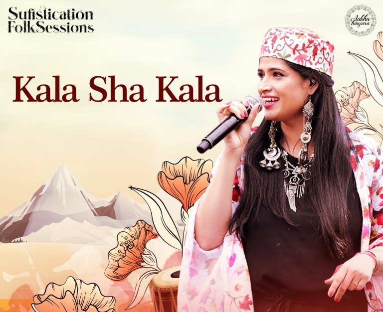 With this wedding season, get ready to groove on to Aabha Hanjura’s latest Sufistication Folk Sessions, EP – Kala Sha Kala!